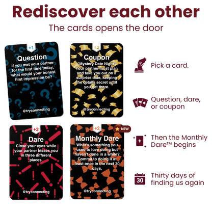 Connecting™ — The Date Night Game That Actually Does the Job