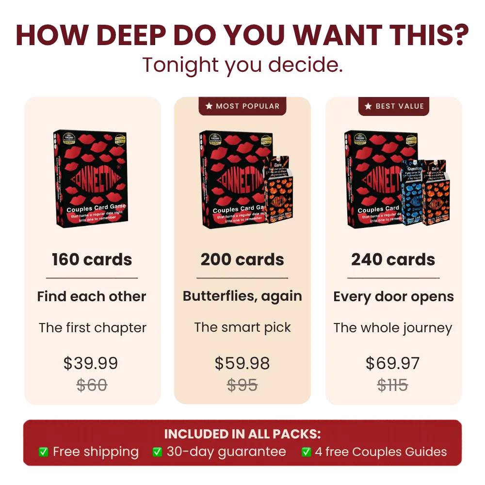 Connecting™ — The Date Night Game That Actually Does the Job